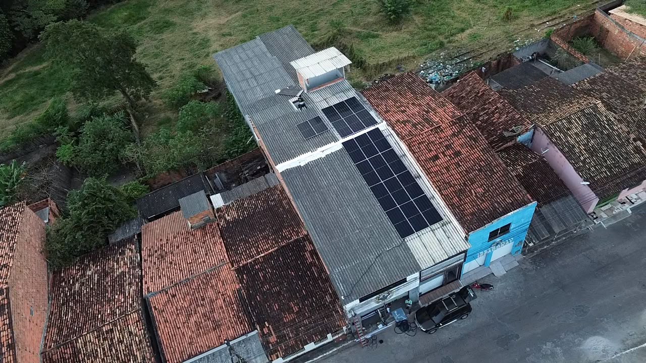 Projeto comercial instalado pela Nova Solar Engenharia